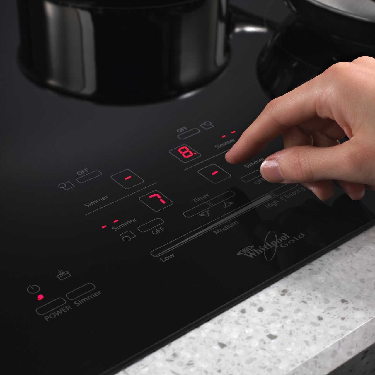 Controls Stoves Ovens Electric cooktops Control temperature oven Teka HI535ME 